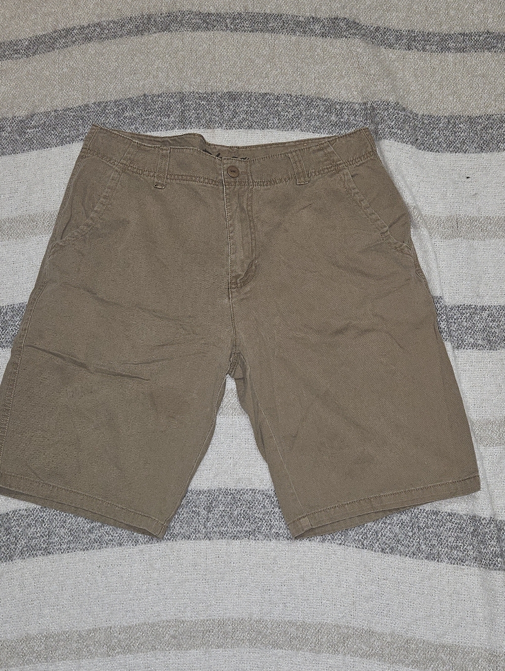 4/$20 Men's Brown Casual Cotton Shorts